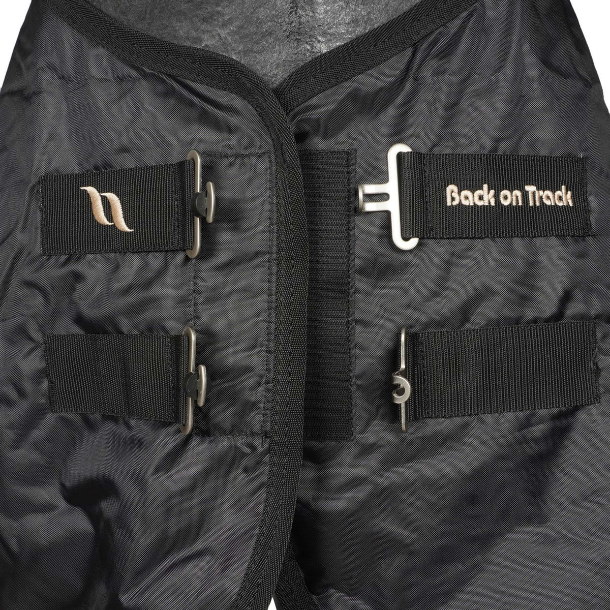 Back on Track Manta de Malla Royal Negro