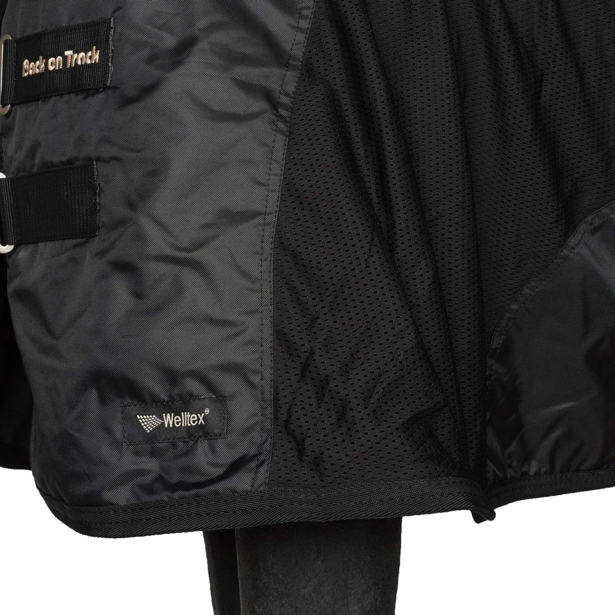 Back on Track Manta de Malla Royal Negro