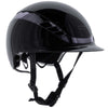 Pikeur Casco AirLuxe CHROME Negro Brillante