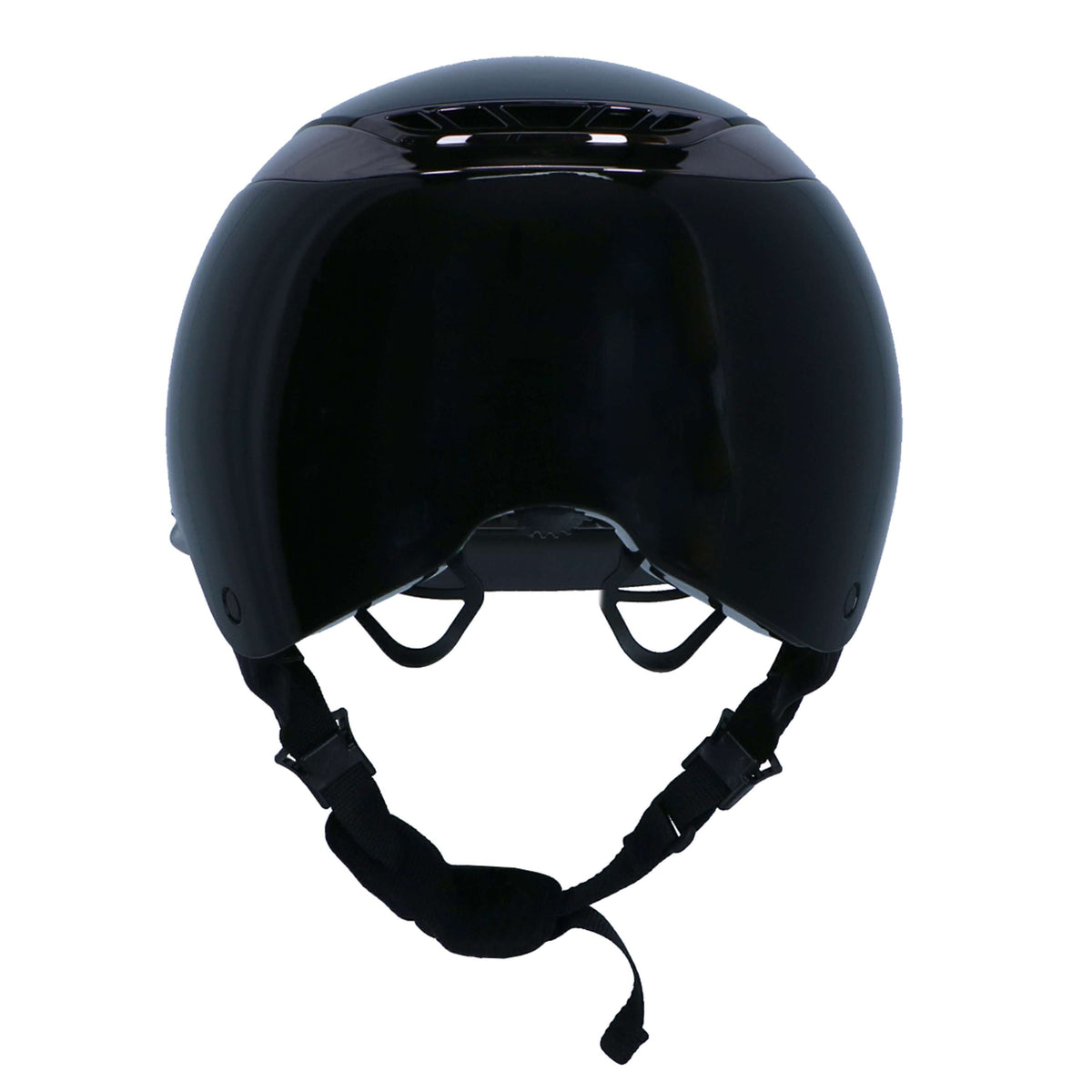 Pikeur Casco AirLuxe CHROME L.V. Negro Brillante