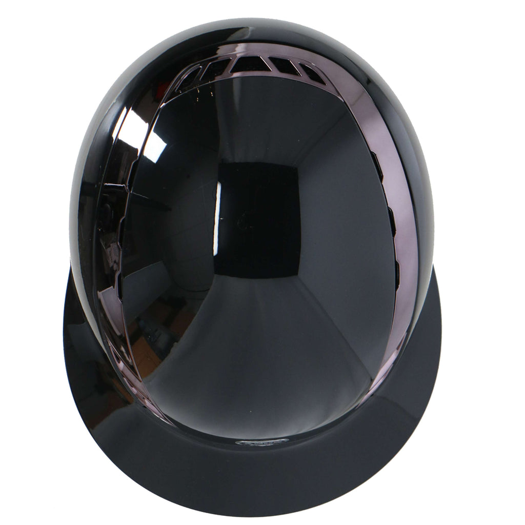 Pikeur Casco AirLuxe CHROME L.V. Negro Brillante