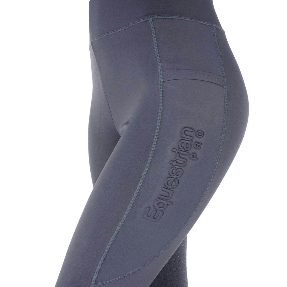 HORKA Legging de Equitación Pro Embossed Antracita