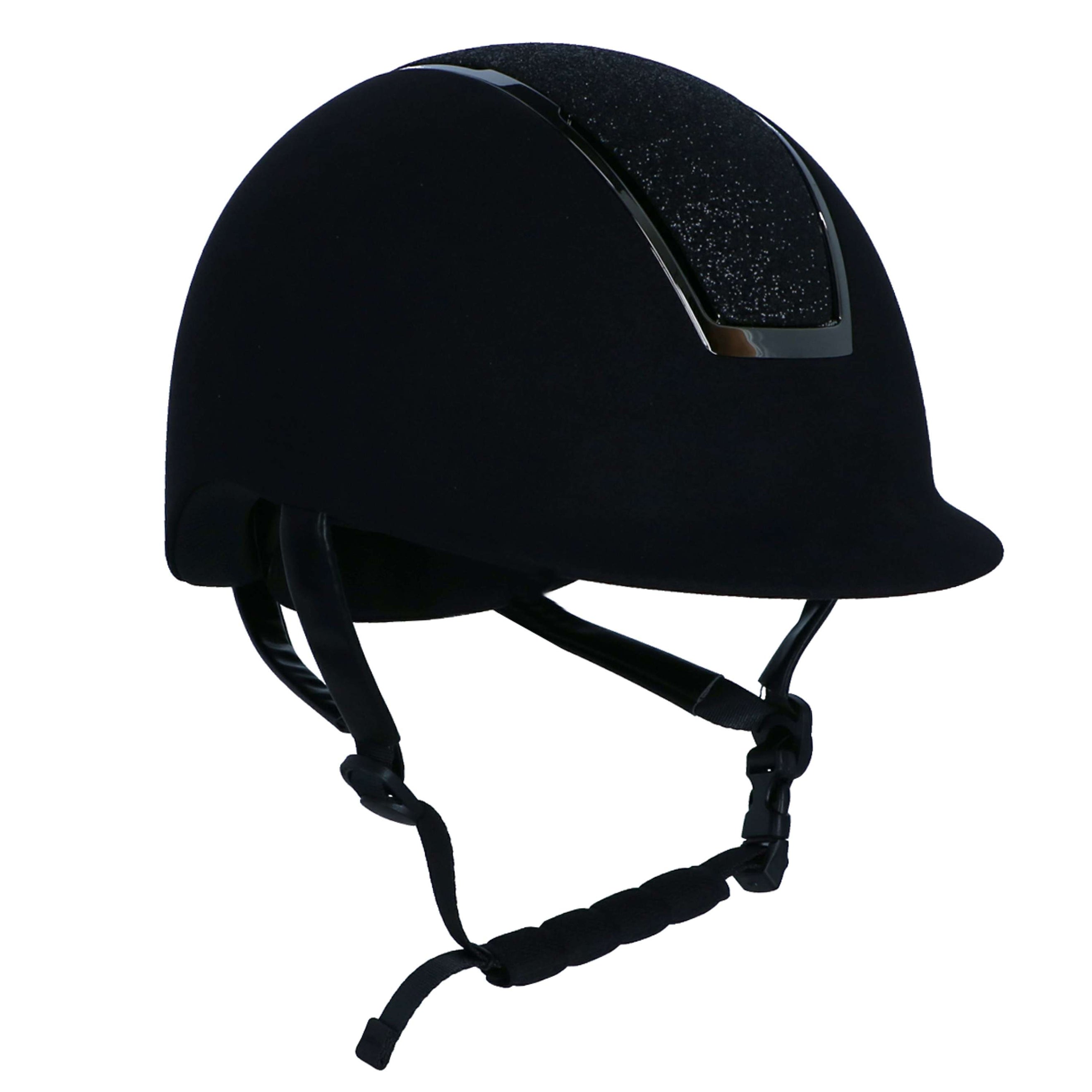 Harry's Horse Casco Regal Velvet Sparkle Negro