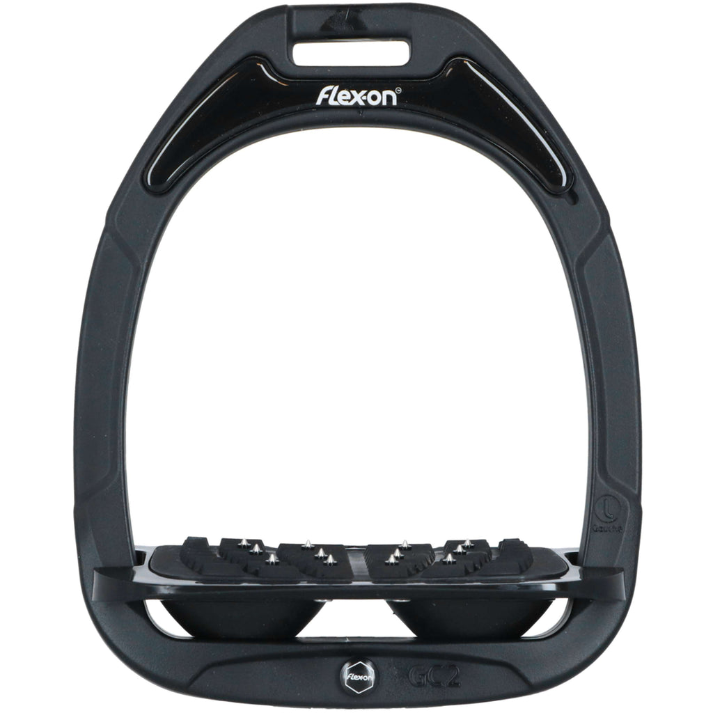 Flex-On Estribos Green Composite Inclined Ultra Grip Negro/Negro/Negro