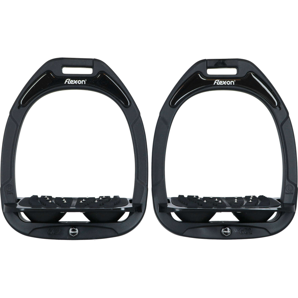 Flex-On Estribos Green Composite Inclined Ultra Grip Negro/Negro/Negro