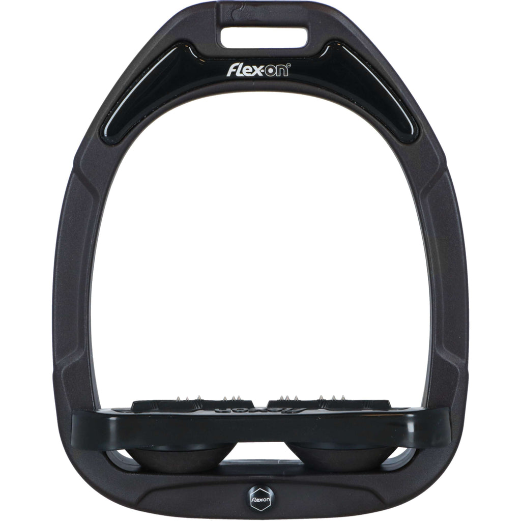 Flex-On Estribos de Seguridad Green Composite Inclined Ultra Grip Marron/Negro/Marron