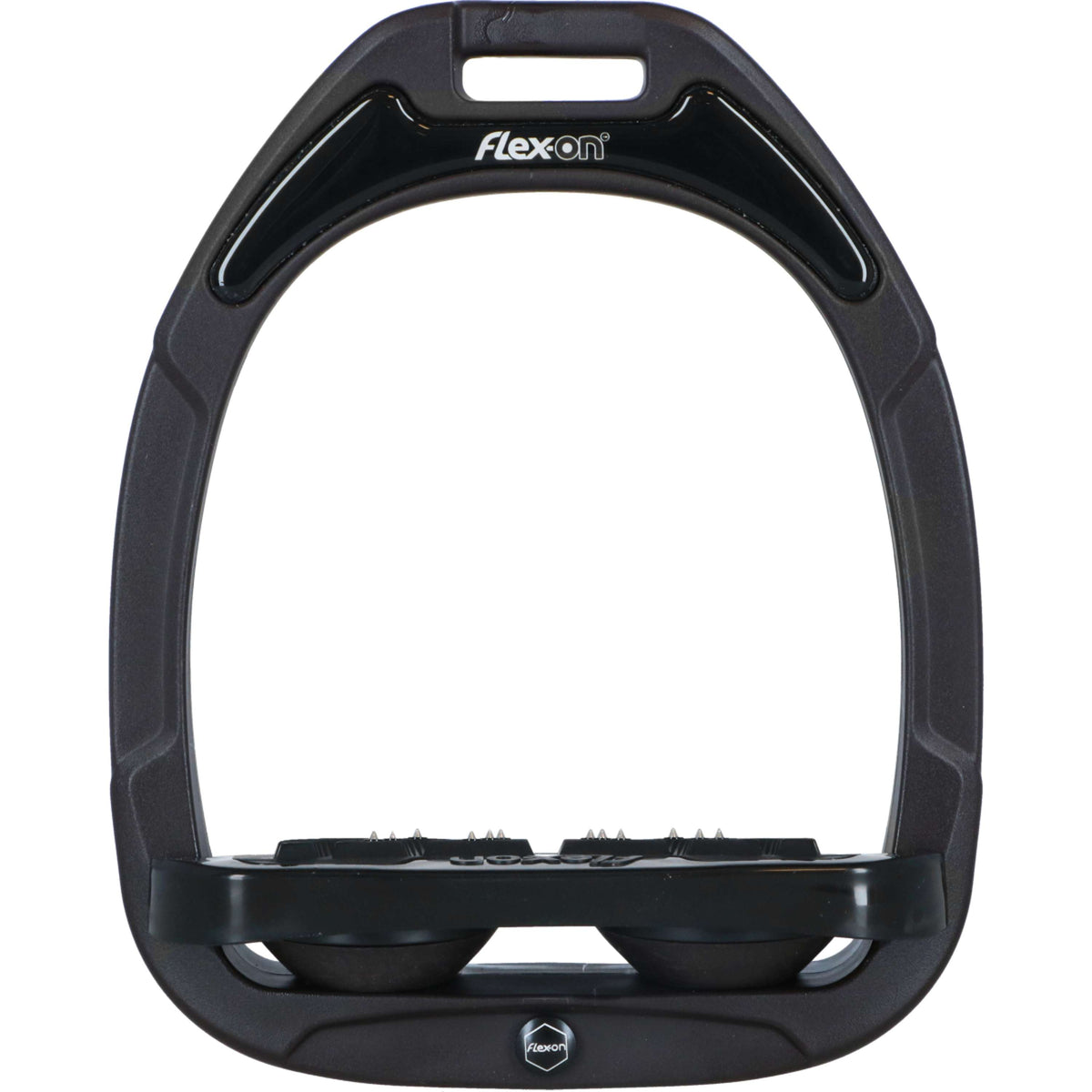 Flex-On Estribos de Seguridad Green Composite Inclined Ultra Grip Marron/Negro/Marron