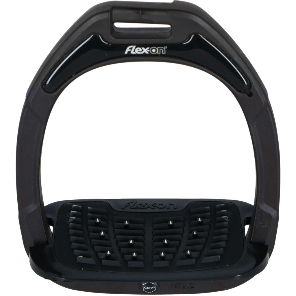 Flex-On Estribos de Seguridad Green Composite Inclined Ultra Grip Marron/Negro/Marron