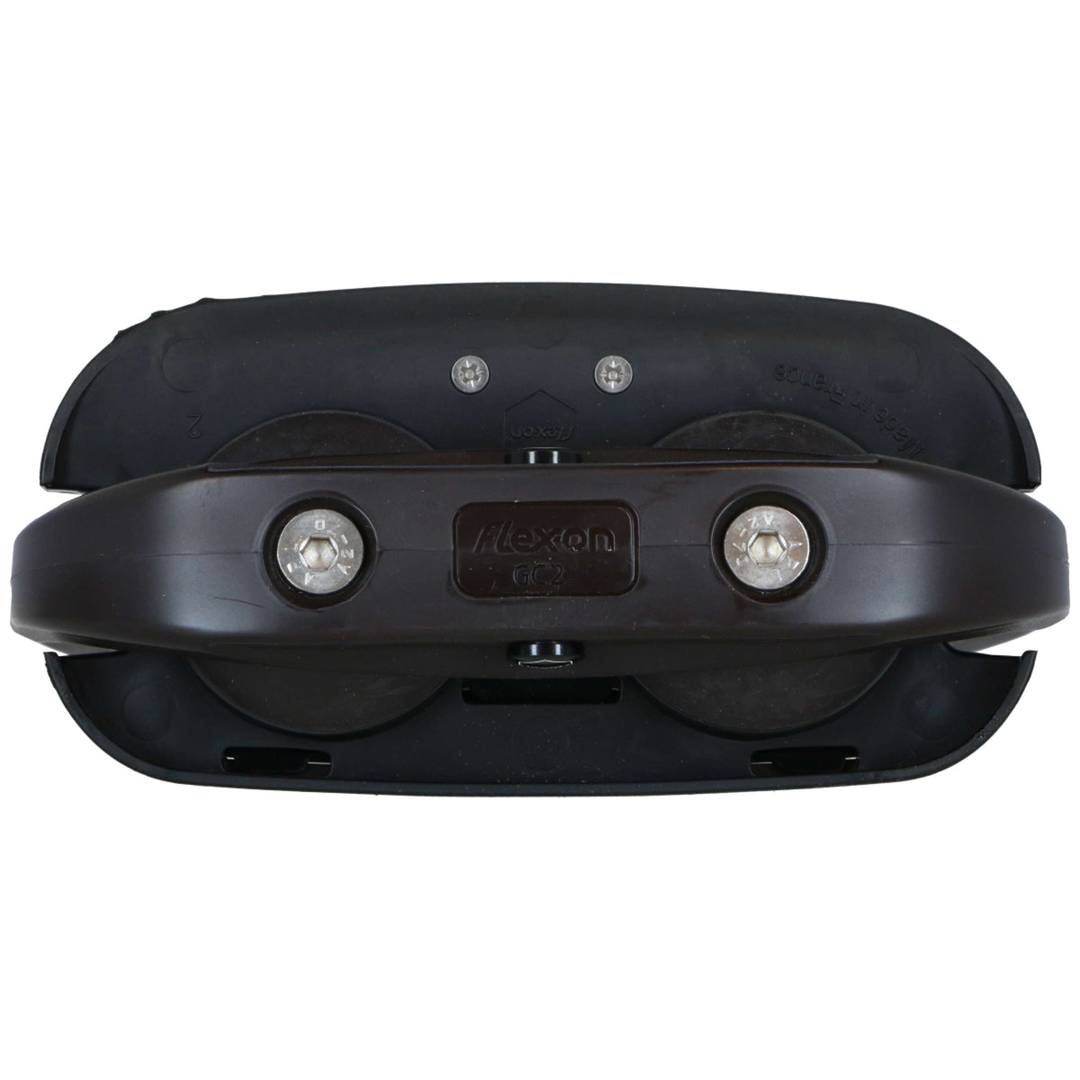 Flex-On Estribos de Seguridad Green Composite Inclined Ultra Grip Marron/Negro/Marron