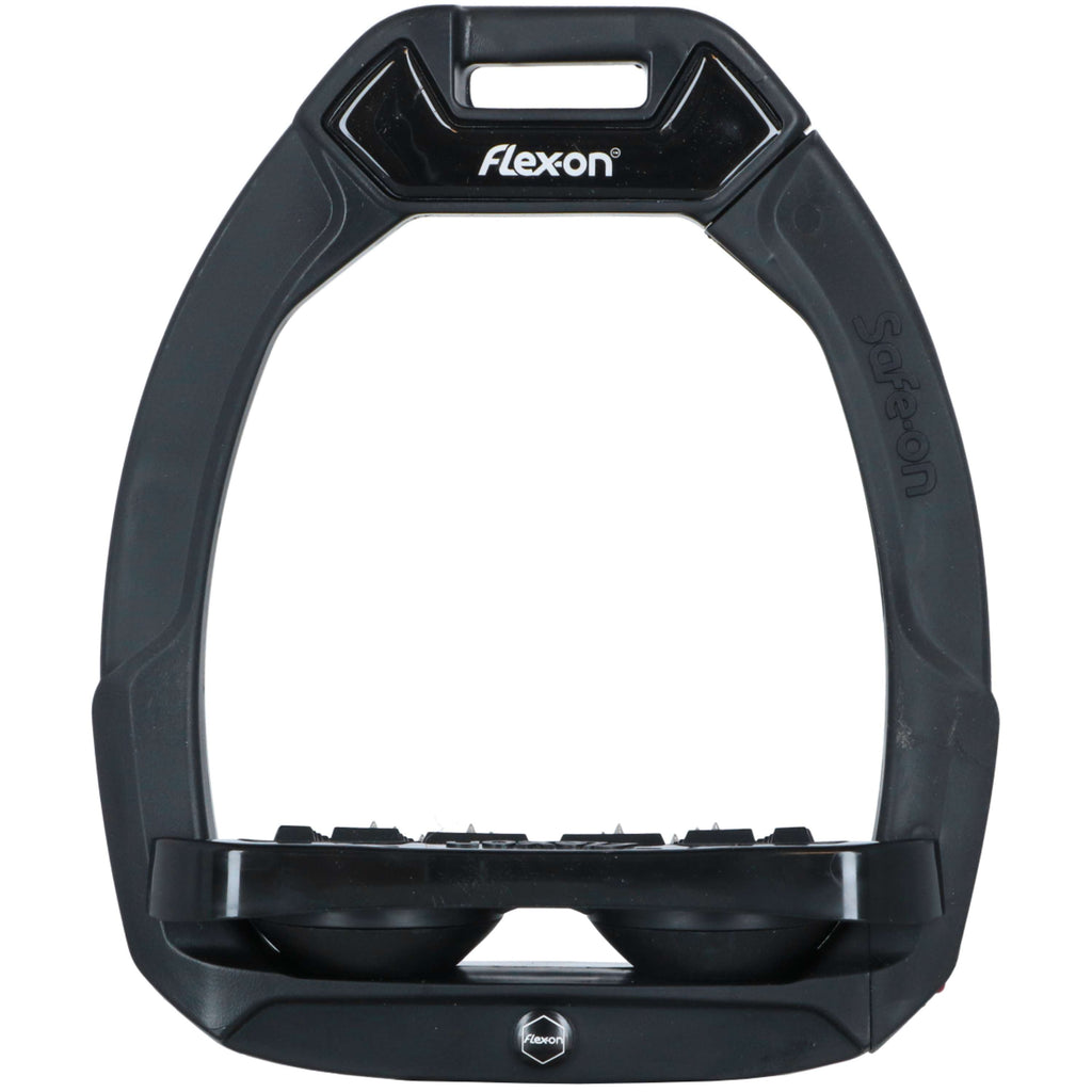 Flex-On Estribos de Seguridad Safe-On Inclined Ultra Grip Negro/Negro/Negro