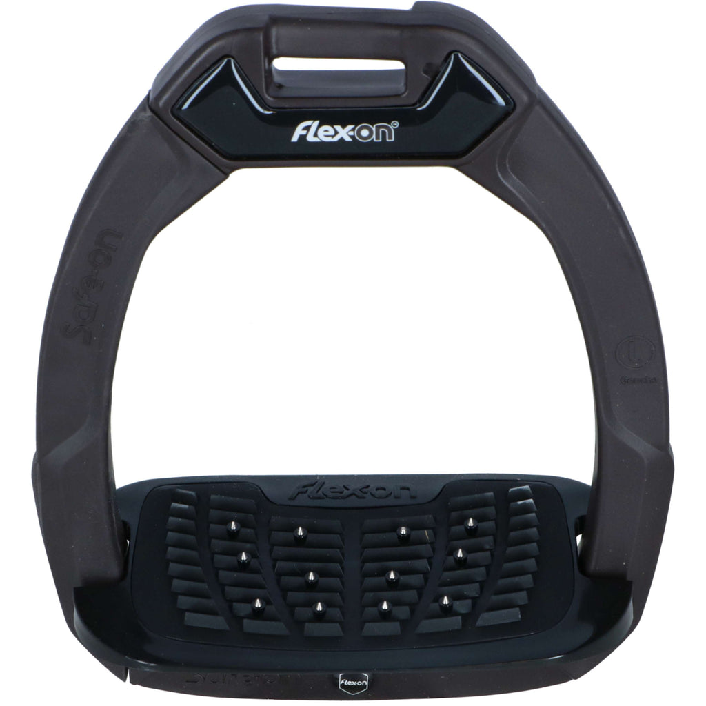 Flex-On Estribos de Seguridad Safe-On Inclined Ultra Grip Marron/Negro/Marron