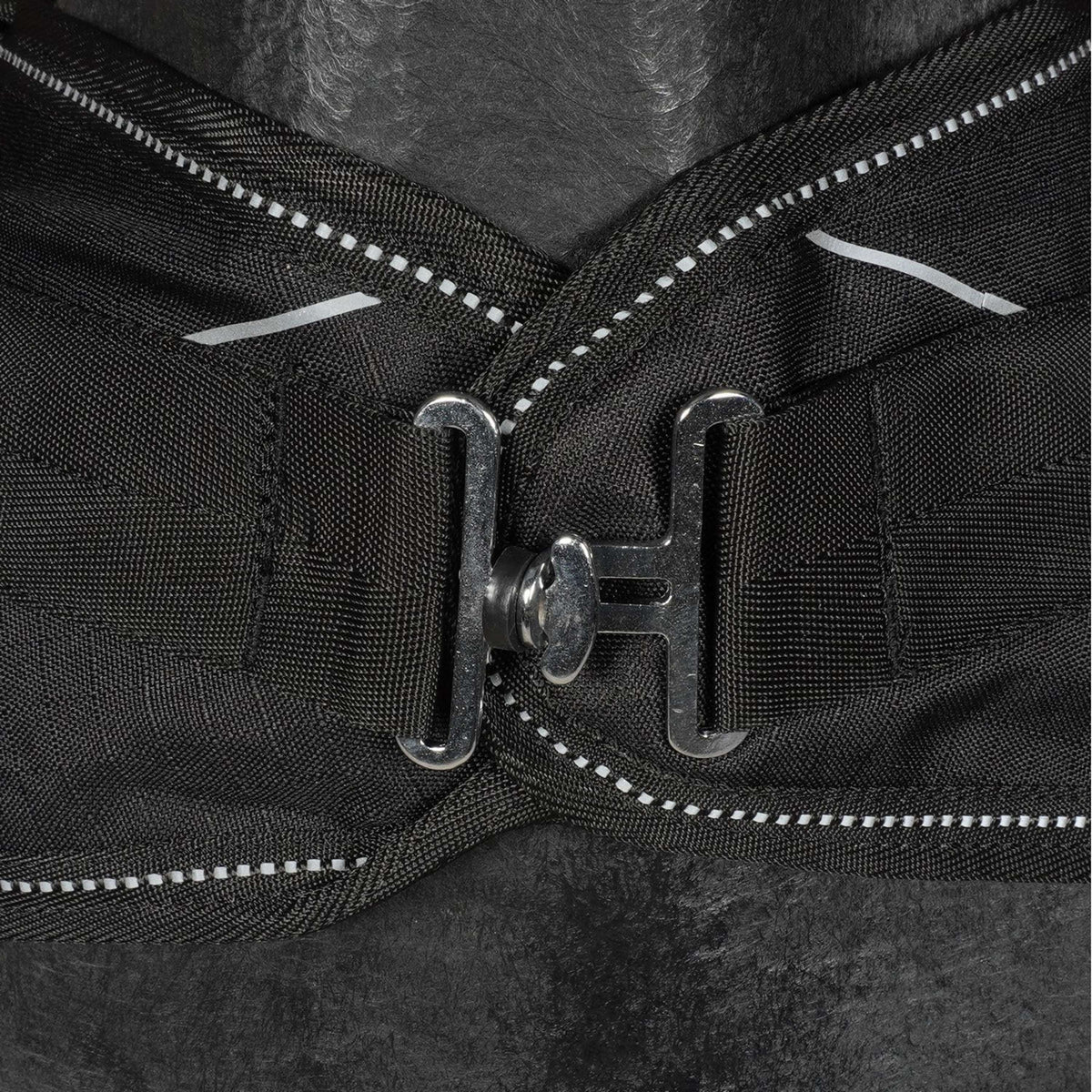 Waldhausen Manta para Caminadora Reflex Negro/Plata Gris