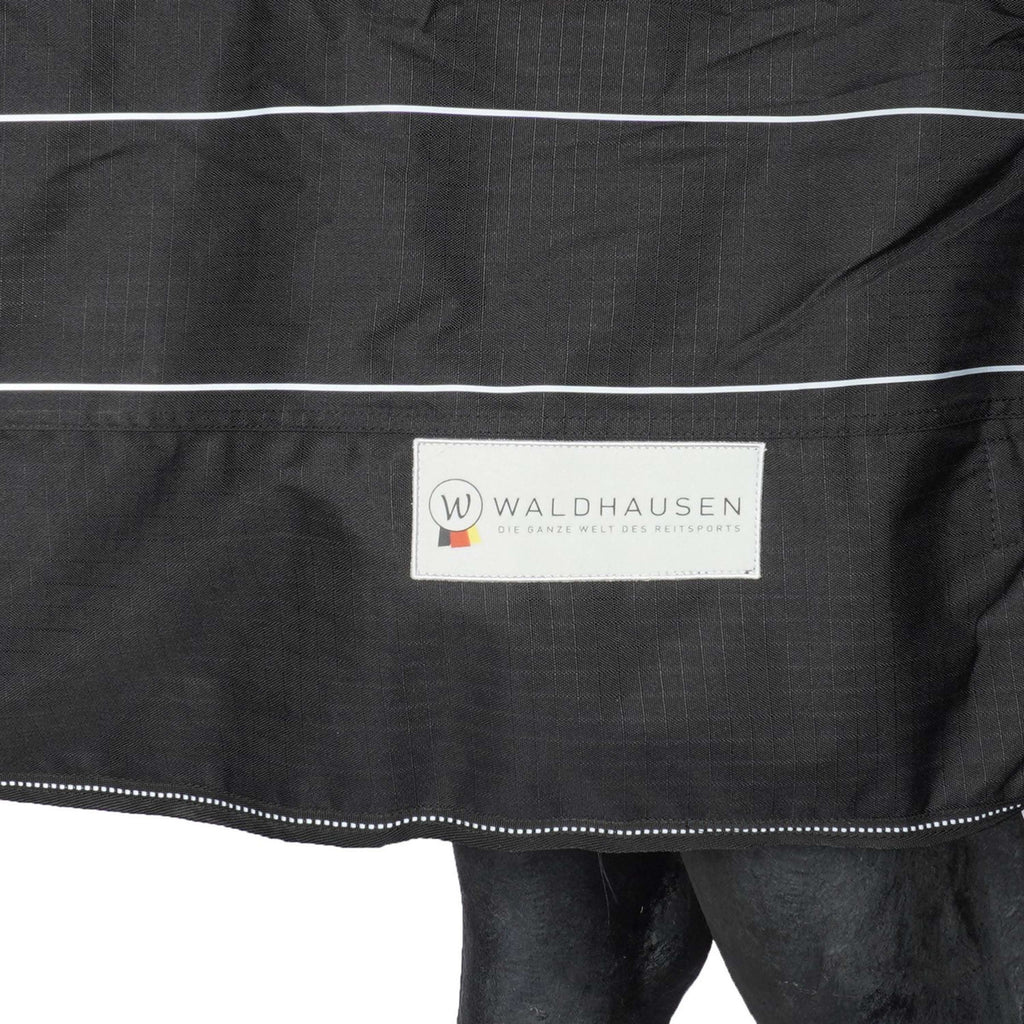 Waldhausen Manta para Caminadora Reflex Negro/Plata Gris