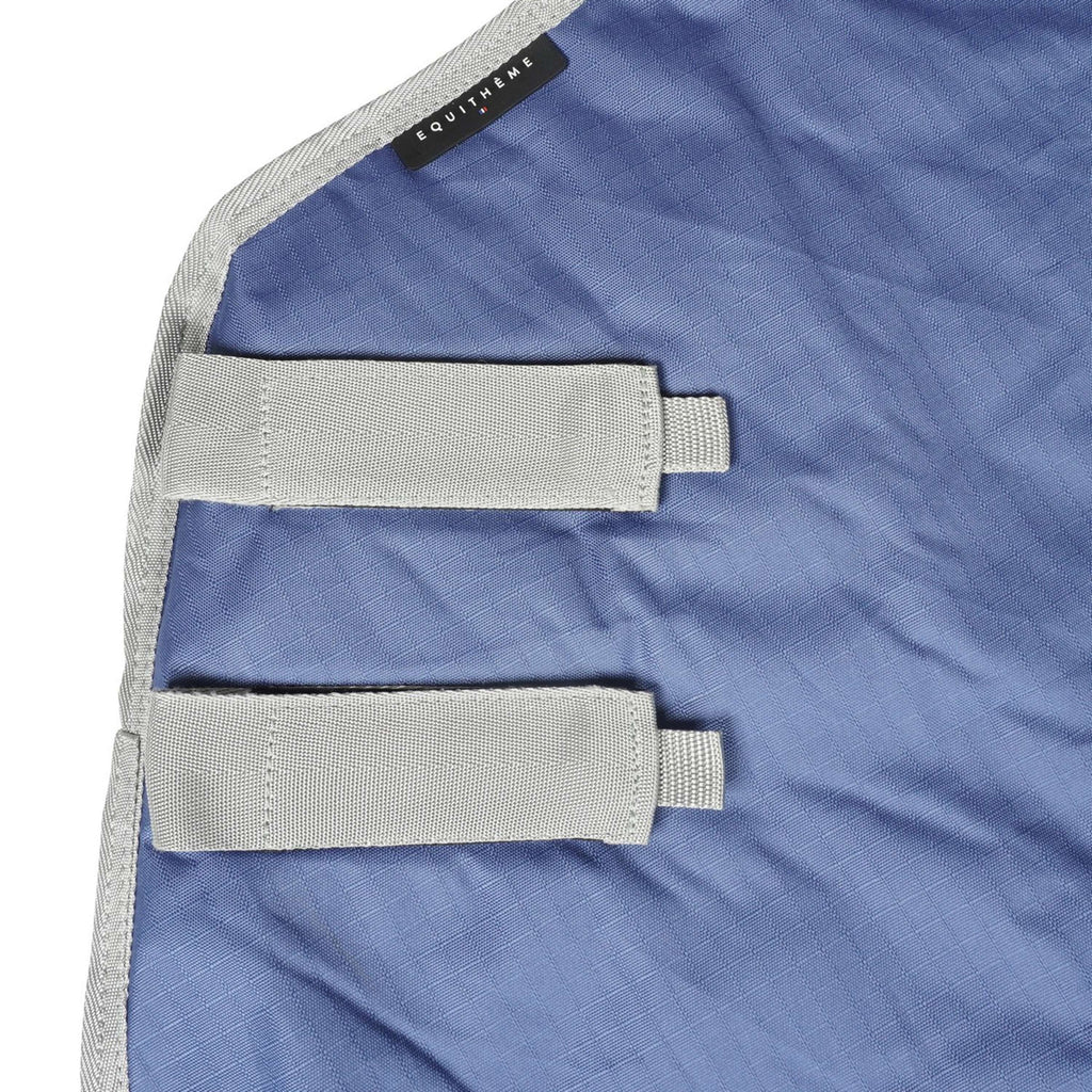 EQUITHÈME Cubrecuellos 150g 600D Reciclado Azul