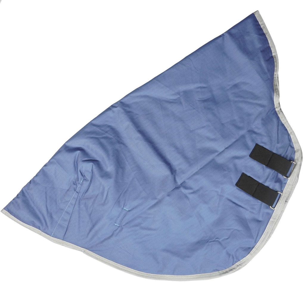 EQUITHÈME Cubrecuellos 150g 600D Reciclado Azul