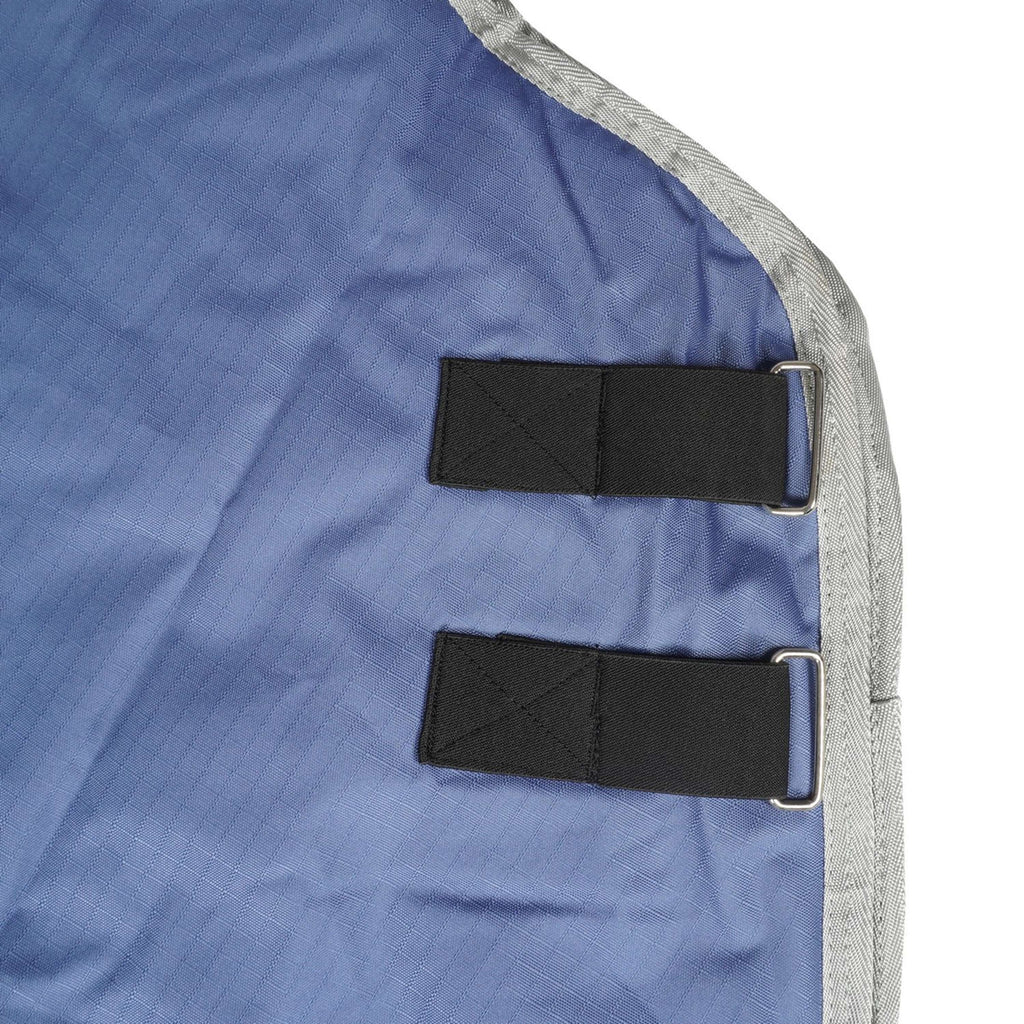 EQUITHÈME Cubrecuellos 150g 600D Reciclado Azul