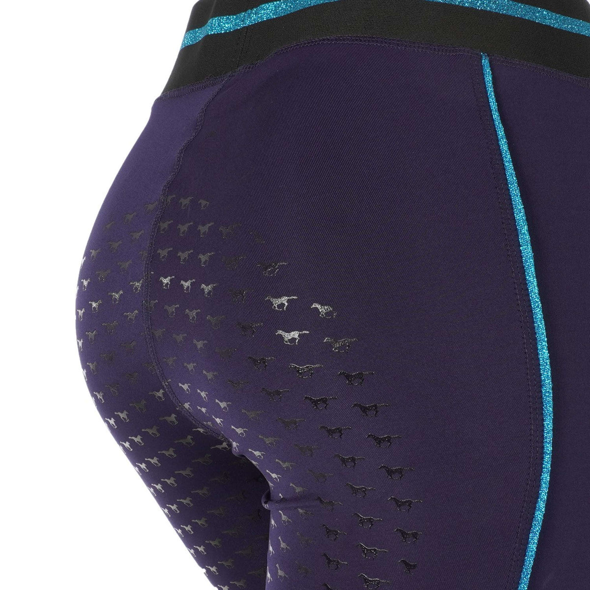 Red Horse Legging de Equitación Kaya Azul/Turquesa