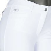 Ego7 Pantalón de Equitación Jumping WI Blanco