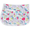 HB Mantilla Unicorn Cartoon Impresion Blanca