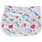 HB Mantilla Unicorn Cartoon Impresion Blanca