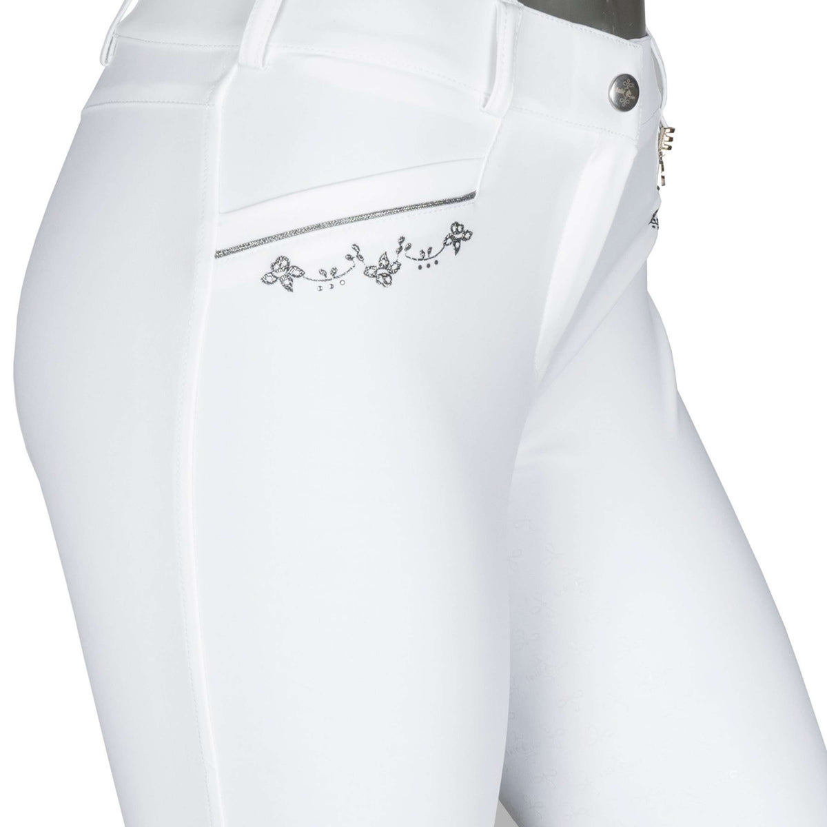 Fair Play Pantalón de Equitación Johanna Fleur Blanco