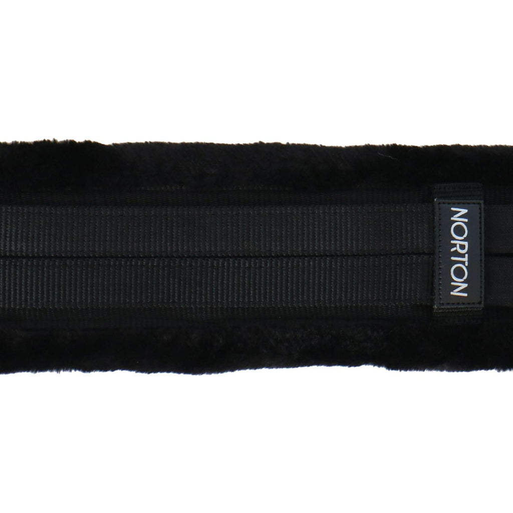 Norton Cincha Corta Smooth Elástico Negro