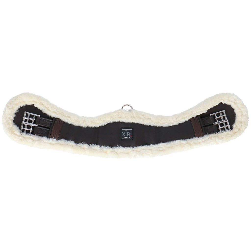 Norton Cincha Corta XTR Mouton Synthétique Havana/Crème