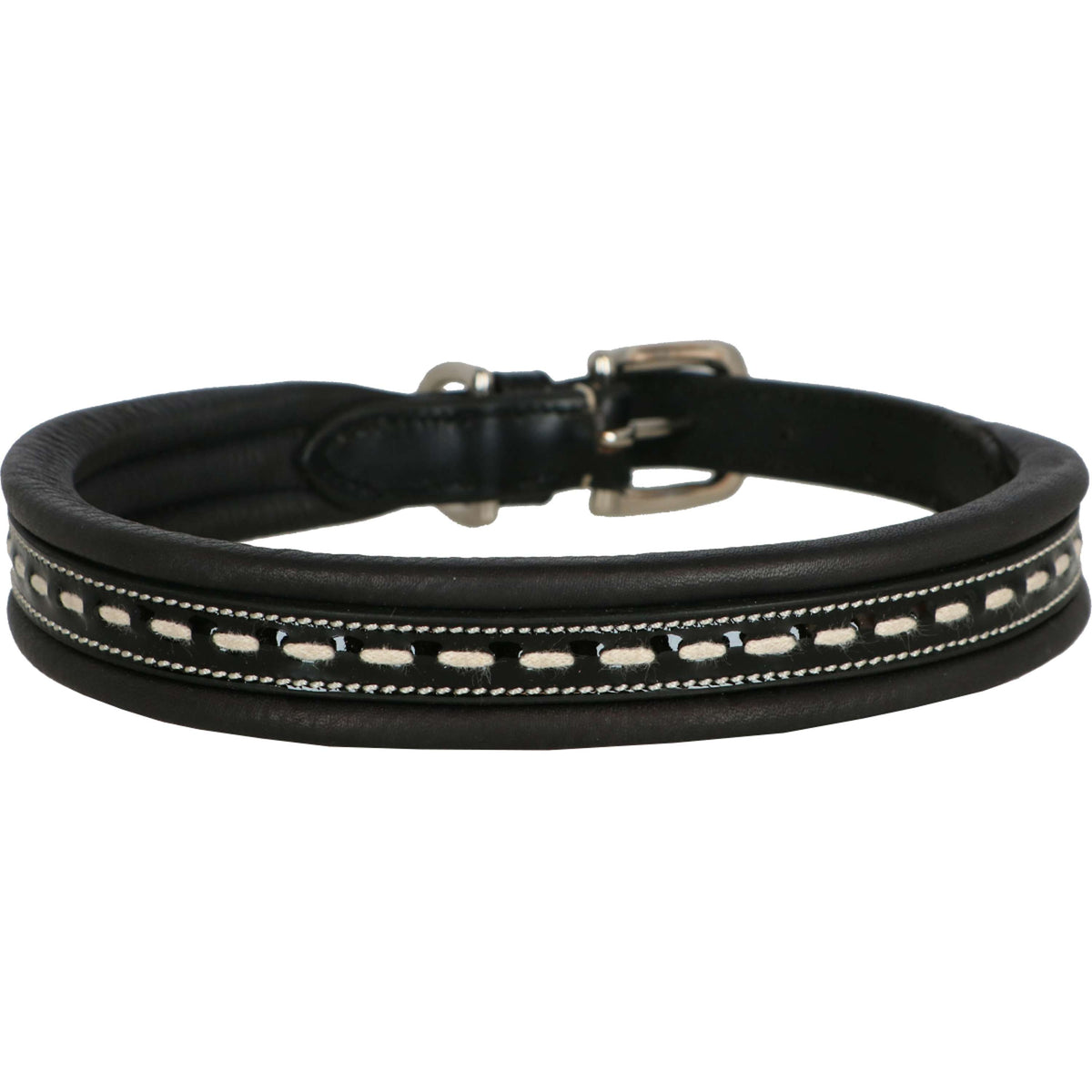 Pénélope Collar para Perro Point Sellier Negro
