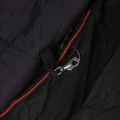 HB Alfombra de Exterior Model Kentucky Cuello Desmontable 300g Negro