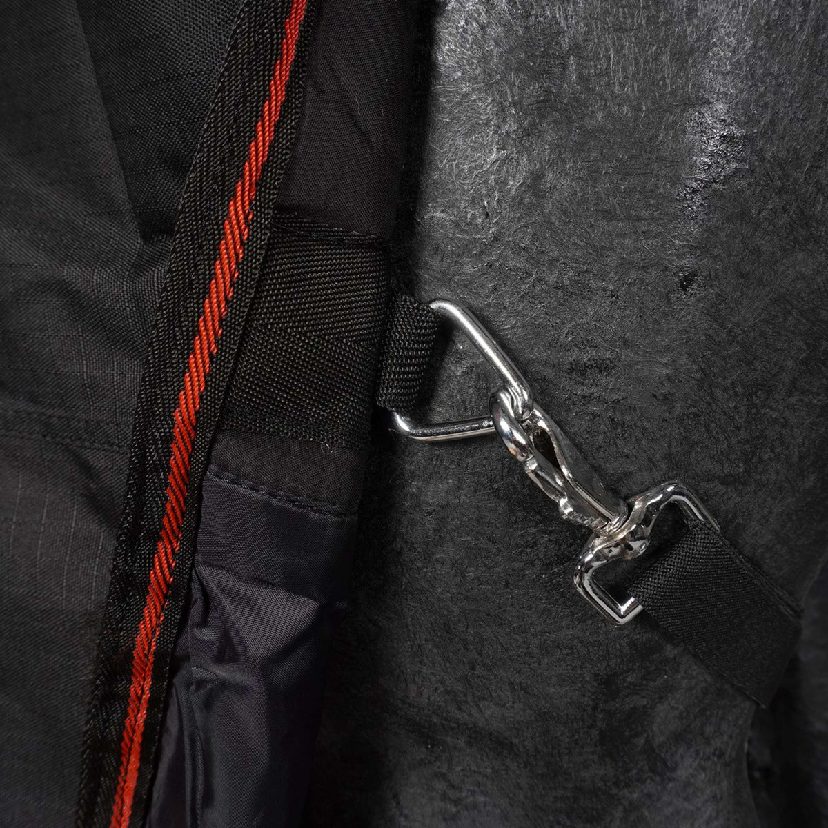 HB Alfombra de Exterior Model Kentucky Cuello Desmontable 300g Negro