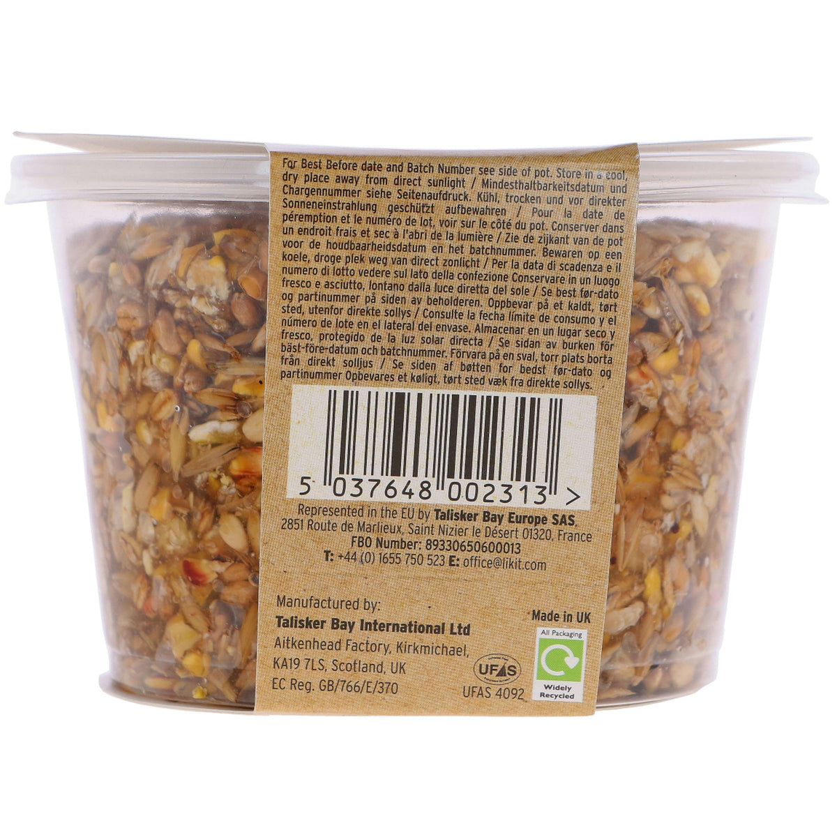 Likit Piedra de Lamer Granola Manzana