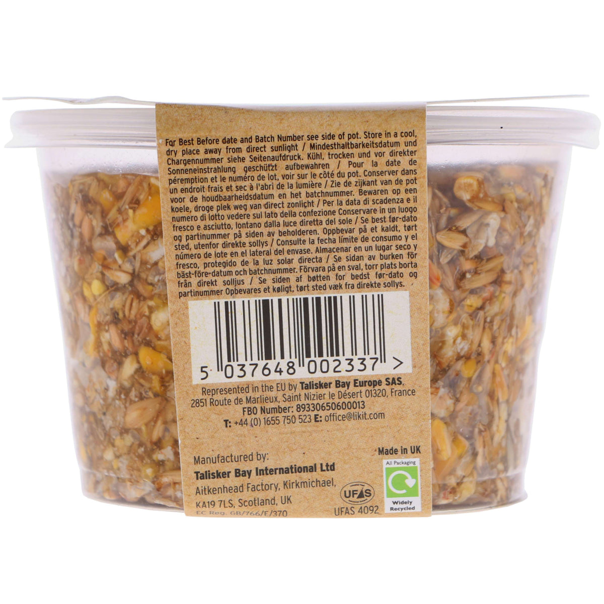 Likit Piedra de Lamer Granola Mixed Berry