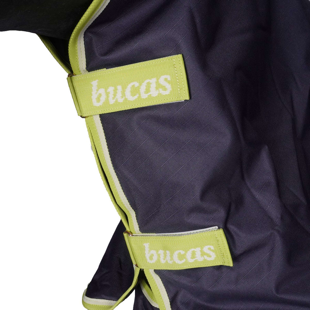 Bucas Oasis Turnout Neck 200g Dark Grey/Lime