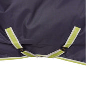 Bucas Oasis Turnout Neck 200g Dark Grey/Lime