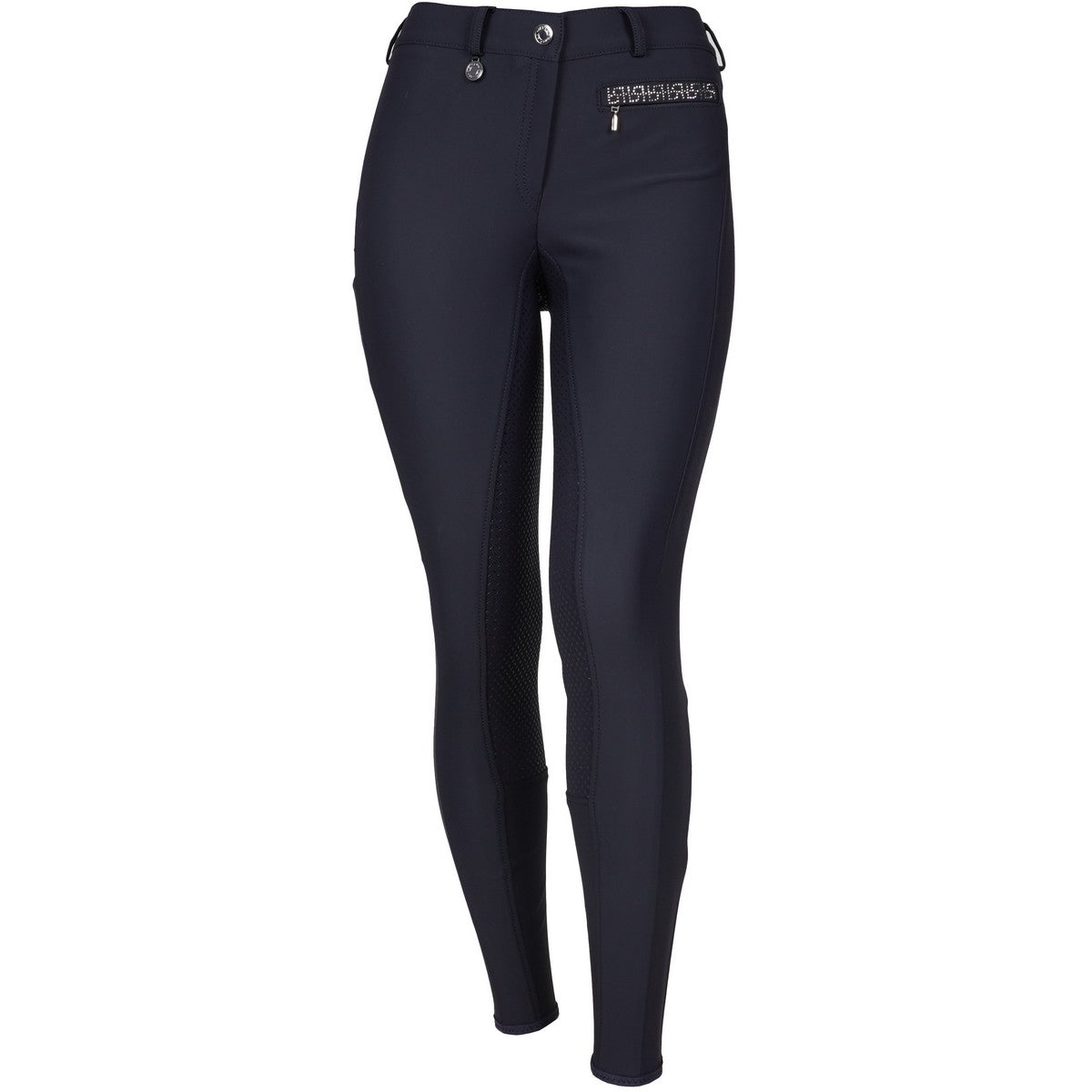 Pikeur Pantalón de Equitación Vally Full Grip Azul noche