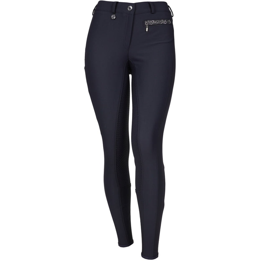 Pikeur Pantalón de Equitación Vally Full Grip Azul noche