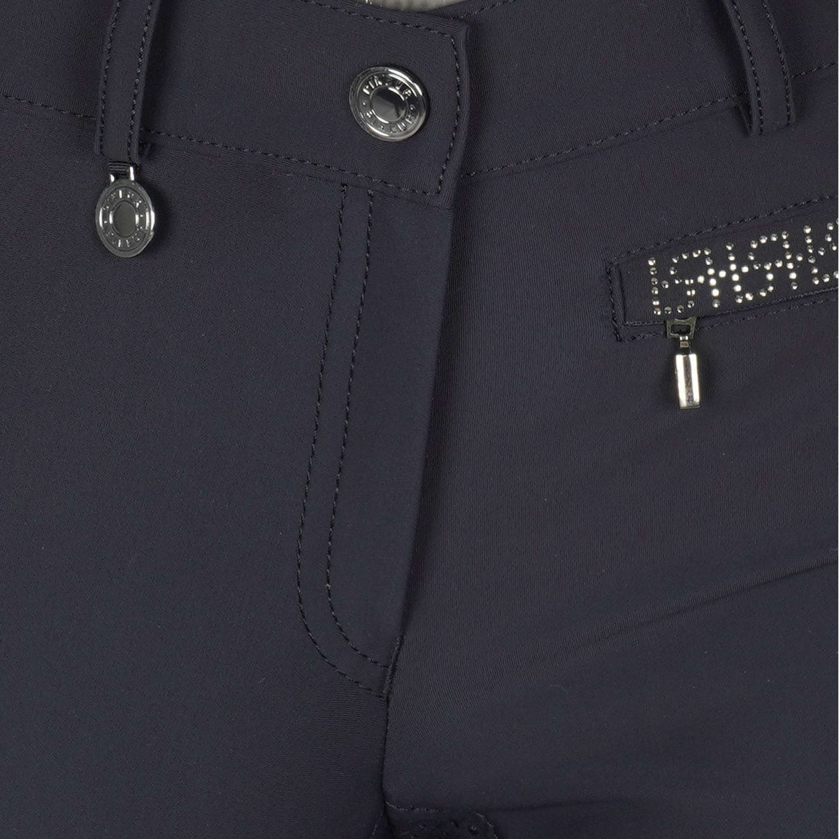 Pikeur Pantalón de Equitación Vally Full Grip Azul noche