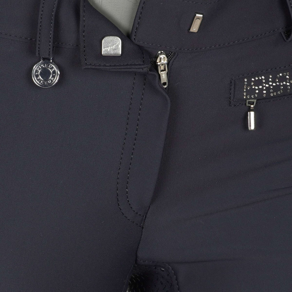 Pikeur Pantalón de Equitación Vally Full Grip Azul noche