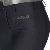 Pikeur Pantalón de Equitación Vally Full Grip Azul noche