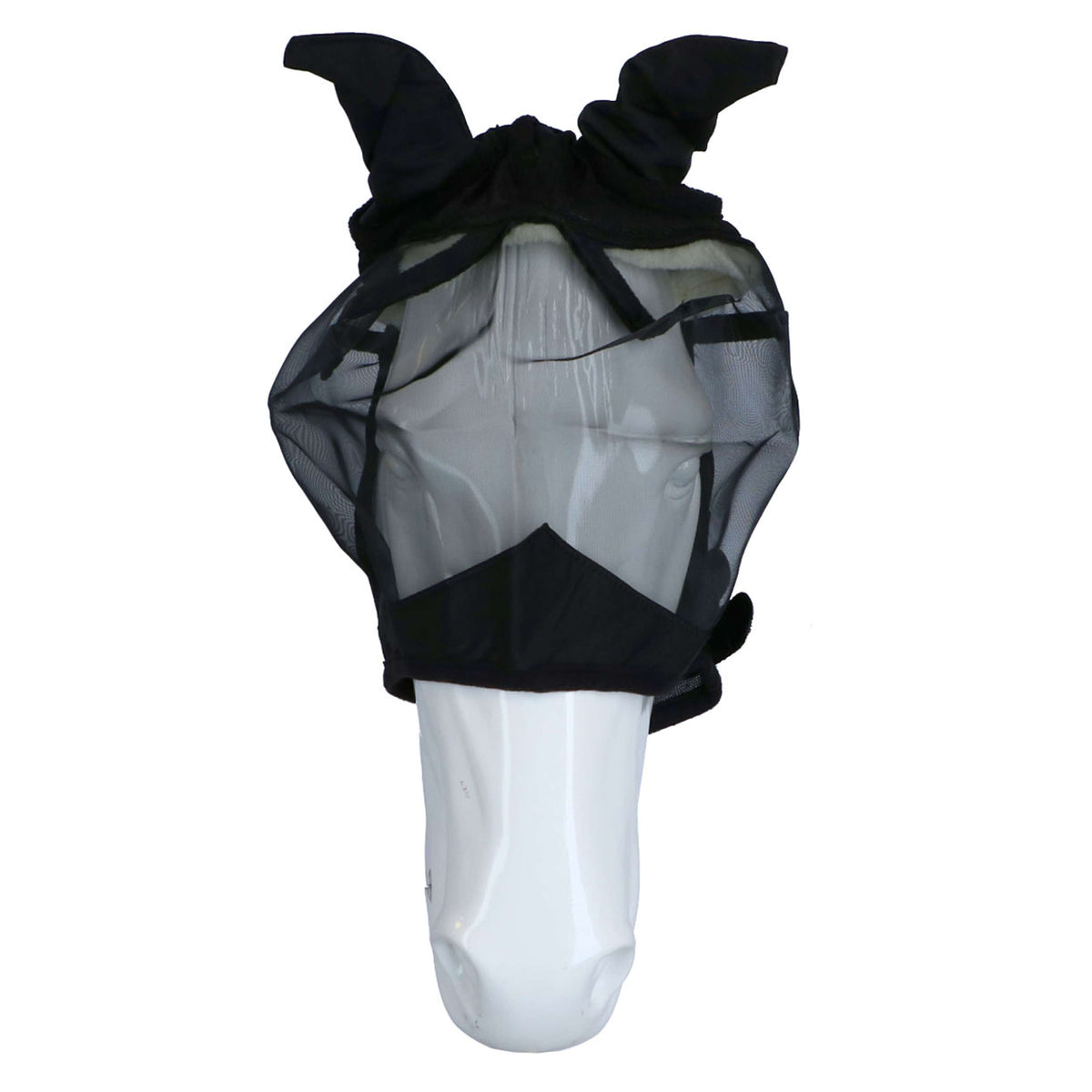 EQUITHÈME Máscara para Moscas Anti-UV RipStop Negro