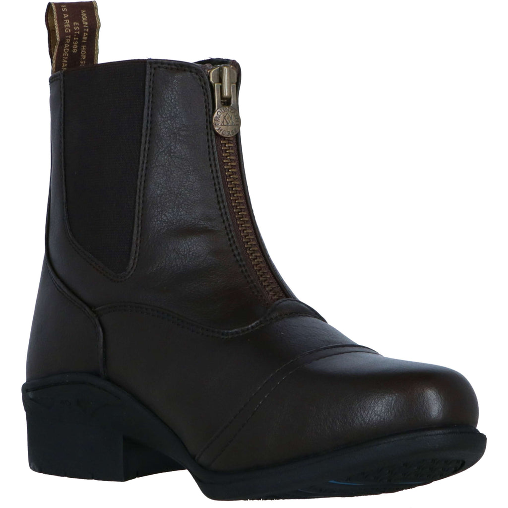 Mountain Horse Botines Veganza Zip Paddock Marron