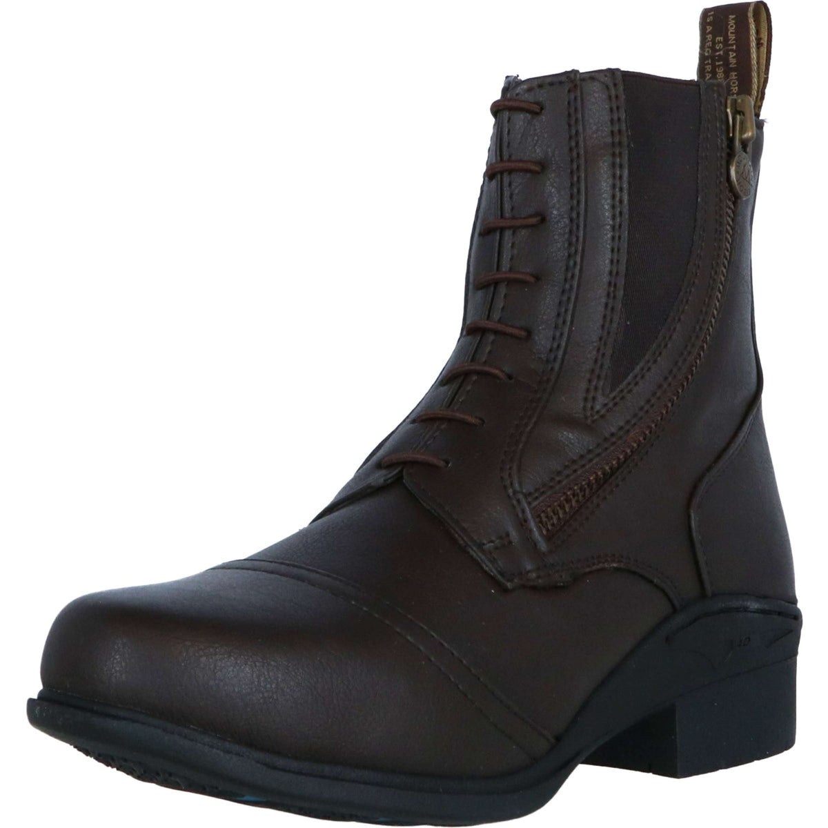 Mountain Horse Botines Veganza Side Zip Paddock Marron