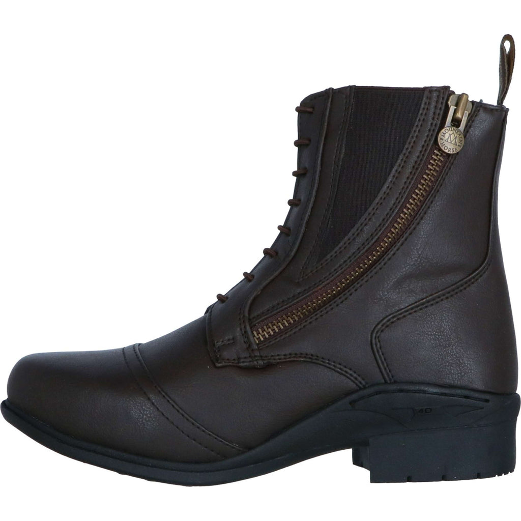 Mountain Horse Botines Veganza Side Zip Paddock Marron