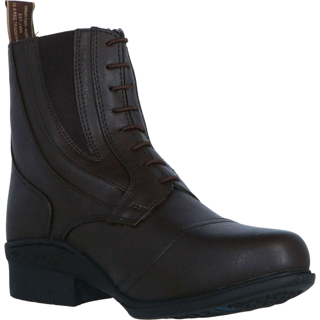 Mountain Horse Botines Veganza Side Zip Paddock Marron