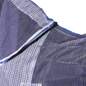 Weatherbeeta Manta Antimoscas Comfitec Ripshield Plus Combo Neck Blanco/Azul