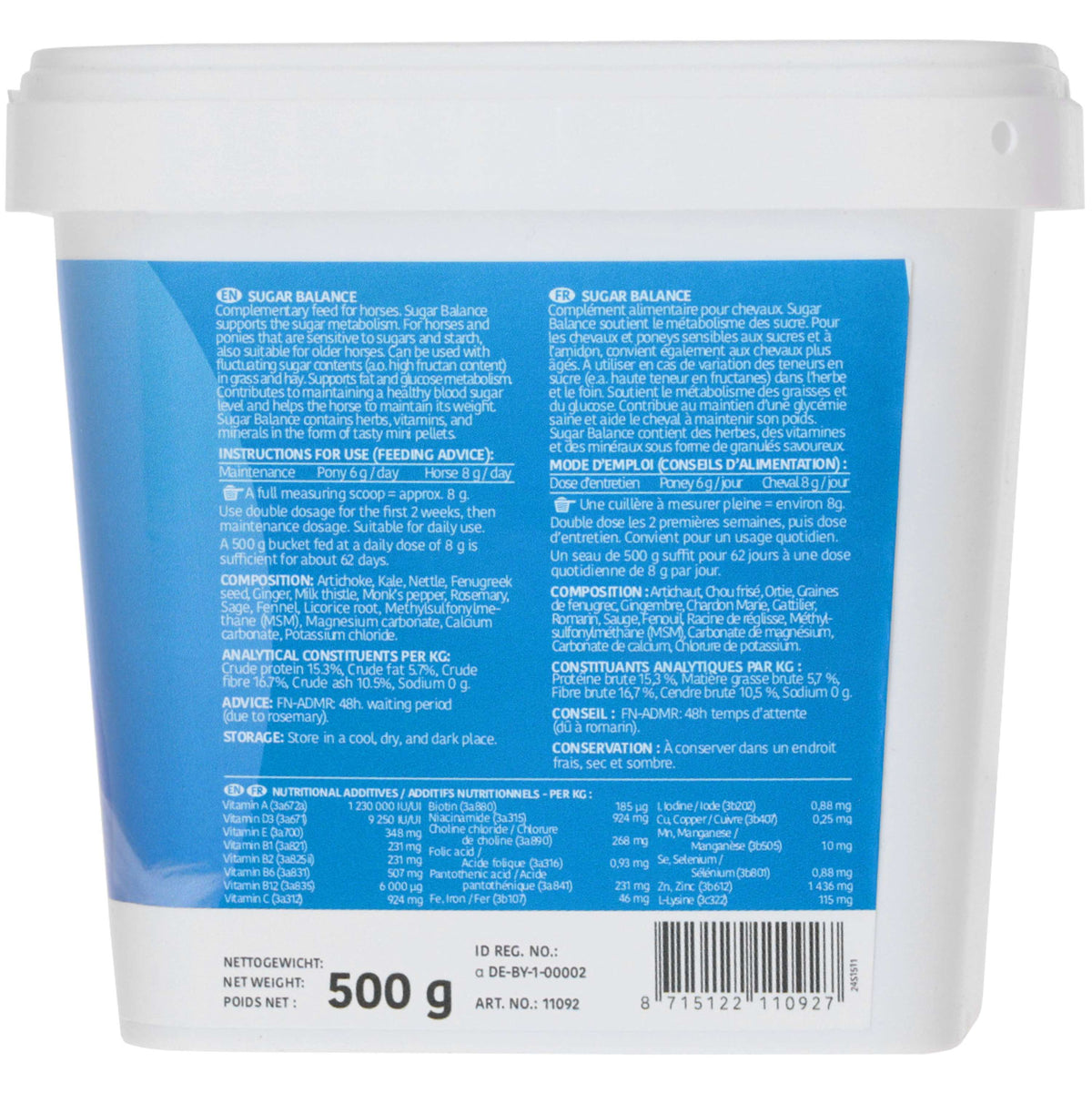 Sectolin Equilibrio de azúcar