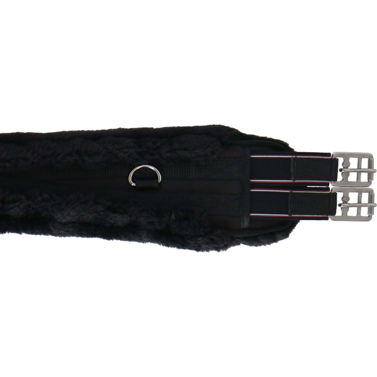 Covalliero Cincha Larga Faux Fur Negro