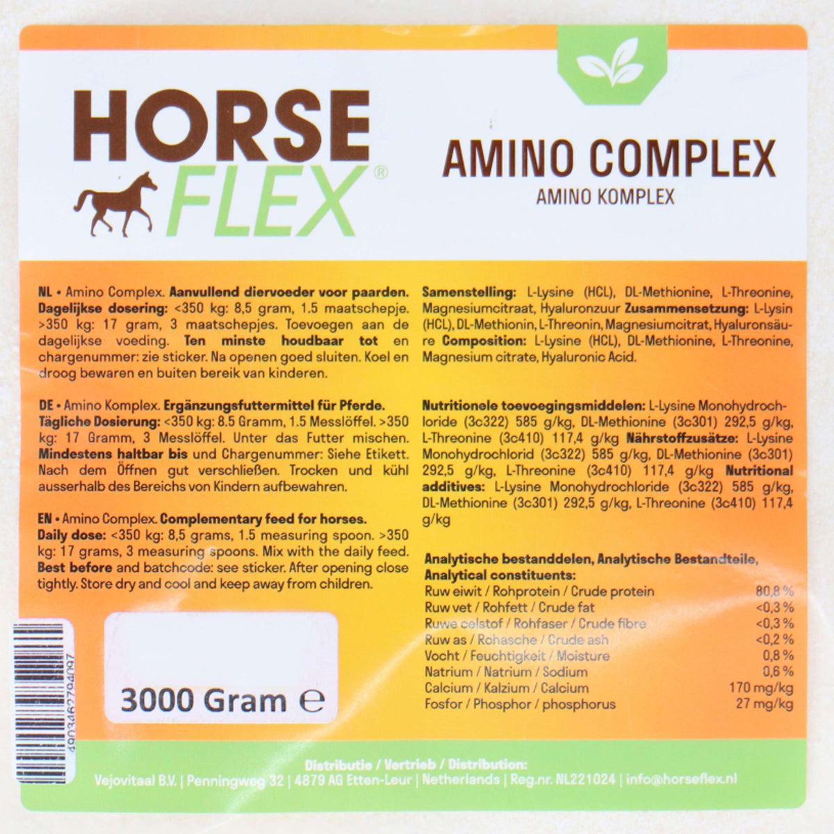 HorseFlex Amino Complex Relleno