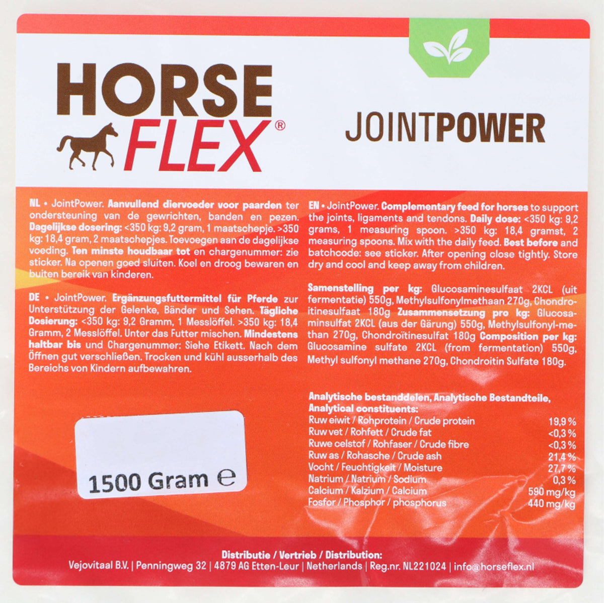 HorseFlex JointPower Relleno