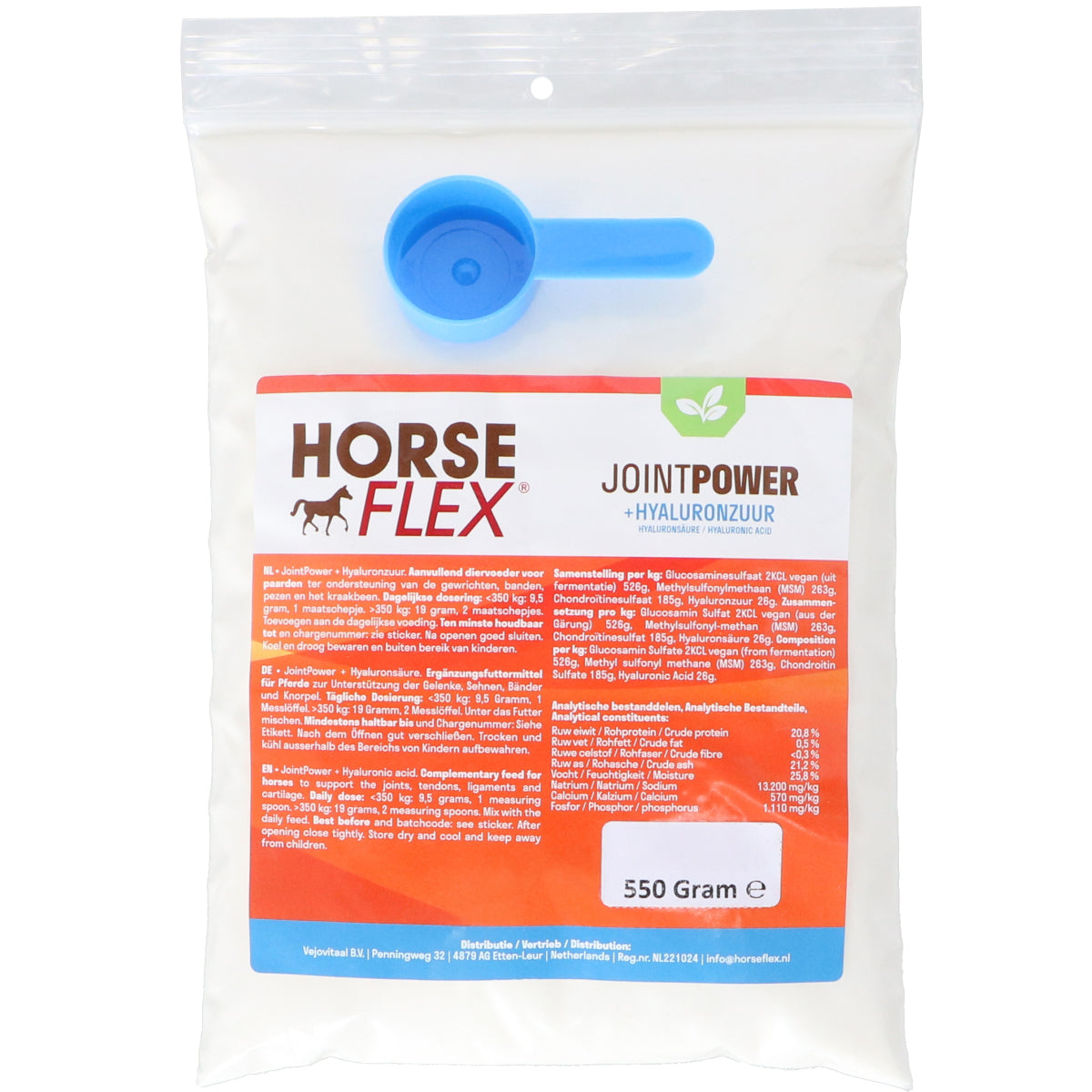 HorseFlex Jointpower + Ácido hialurónico Relleno